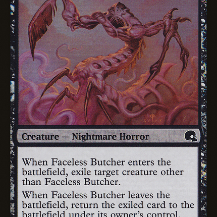 Faceless Butcher [Premium Deck Series: Graveborn] Foil