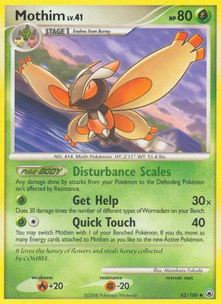 Mothim - 42/106 [Majestic Dawn]