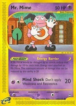 Mr. Mime (95b) - 95b/147 [Aquapolis] Reverse Holofoil