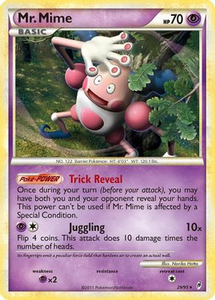 Mr. Mime - 29/95 [Call of Legends] Reverse Holofoil