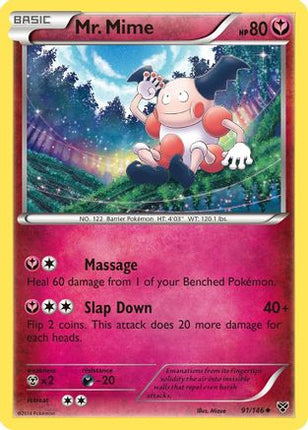 Mr. Mime - 91/106 [XY Base Set]