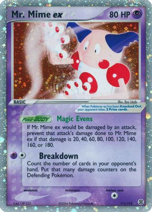 Mr. Mime ex - 111/112 [FireRed & LeafGreen]