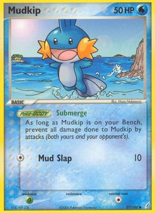 Mudkip - 057/100 [Crystal Guardians] Reverse Holofoil