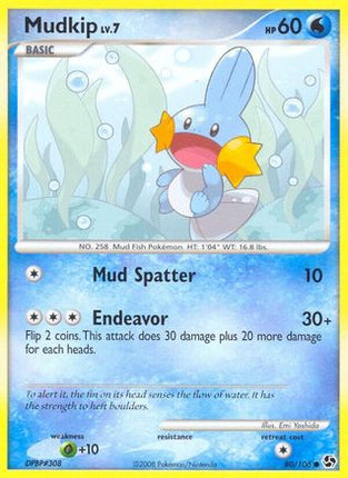 Mudkip - 80/106 [Great Encounters] Reverse Holofoil