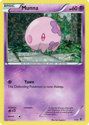 Munna - 7/12 [McDonald's Promos 2011] Holofoil