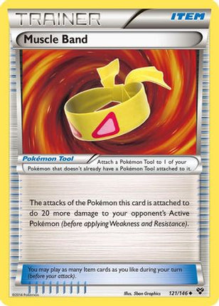 Muscle Band - 121/106 [XY Base Set] Reverse Holofoil