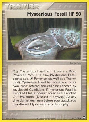 Mysterious Fossil - 85/null [Power Keepers] Reverse Holofoil