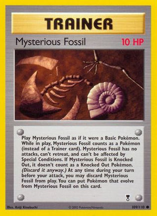 Mysterious Fossil - 109/110 [Legendary Collection]