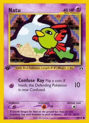 Natu - 59/75 [Neo Discovery] 1st Edition