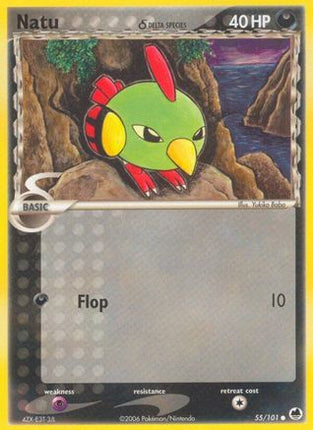 Natu (Delta Species) - 55/106 [Dragon Frontiers] Reverse Holofoil