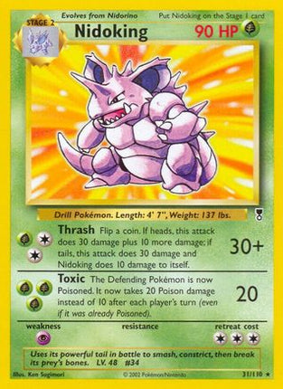 Nidoking - 31/110 [Legendary Collection] Reverse Holofoil