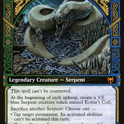 Koma, Cosmos Serpent (Showcase) [Kaldheim]
