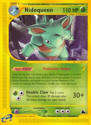 Nidoqueen (22) - 22/144 [Skyridge]