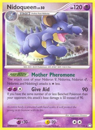 Nidoqueen - 31/null [Mysterious Treasures] Reverse Holofoil