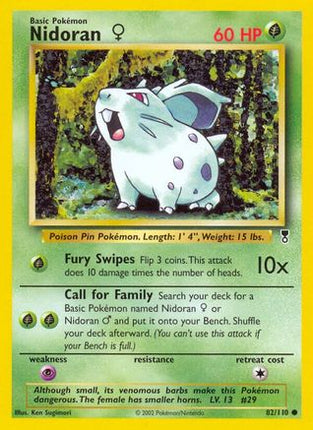 Nidoran F - 82/110 [Legendary Collection]