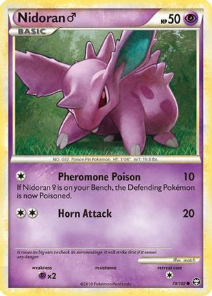 Nidoran M - 70/106 [Triumphant]