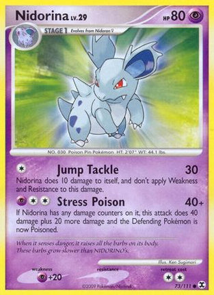 Nidorina - 73/106 [Rising Rivals] Reverse Holofoil