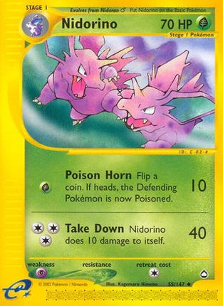 Nidorino - 55/147 [Aquapolis]