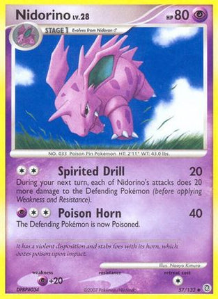 Nidorino - 57/132 [Secret Wonders] Reverse Holofoil
