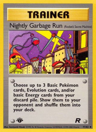 Nightly Garbage Run (Rocket's Secret Machine) - 77/82 [Team Rocket] Unlimited