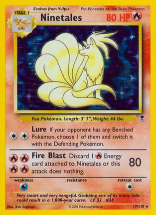 Ninetales - 17/110 [Legendary Collection] Reverse Holofoil