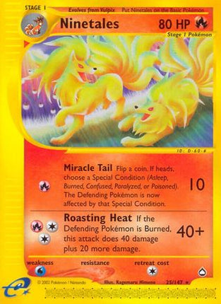 Ninetales - 25/147 [Aquapolis]