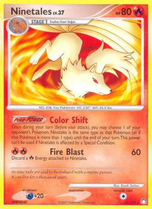 Ninetales - 32/123 [Mysterious Treasures] Reverse Holofoil