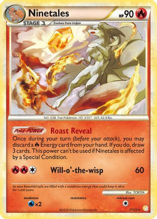 Ninetales - 7/106 [HeartGold SoulSilver] Holofoil