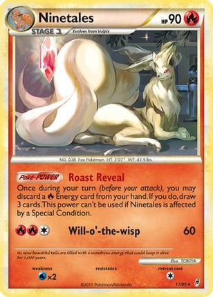 Ninetales - 17/95 [Call of Legends] Reverse Holofoil