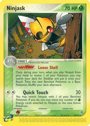 Ninjask - 18/97 [Dragon] Reverse Holofoil