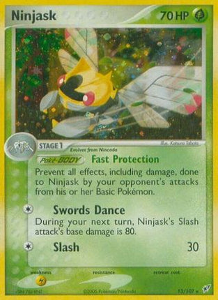 Ninjask - 13/107 [Deoxys] Holofoil