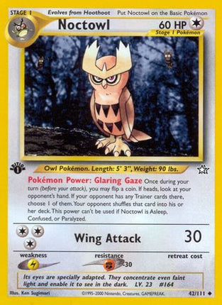 Noctowl - 42/111 [Neo Genesis] Unlimited