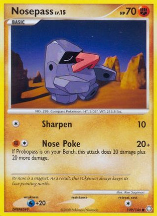 Nosepass - 109/106 [Legends Awakened] Reverse Holofoil