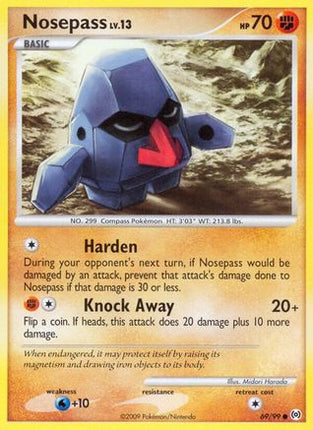 Nosepass - 69/106 [Arceus] Reverse Holofoil