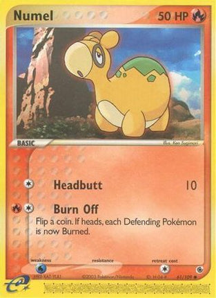 Numel - 61/109 [Ruby and Sapphire] Reverse Holofoil