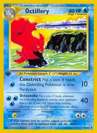 Octillery - 34/64 [Neo Revelation] Unlimited