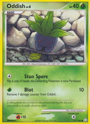 Oddish (111) - 111/106 [Legends Awakened] Reverse Holofoil