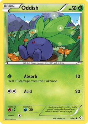 Oddish - 1/149 [Boundaries Crossed]