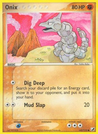 Onix - 65/115 [Unseen Forces] Reverse Holofoil