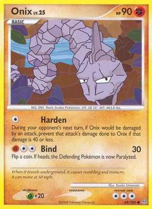 Onix - 69/106 [Stormfront] Reverse Holofoil
