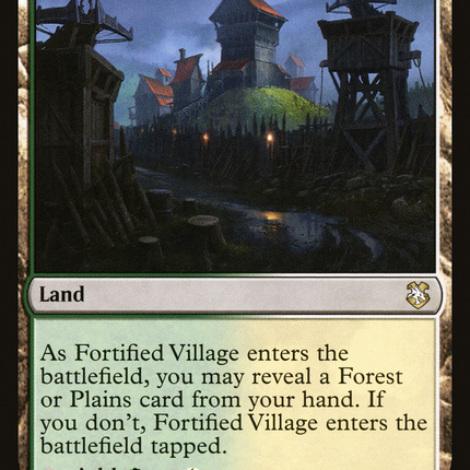 Fortified Village [Forgotten Realms Commander]