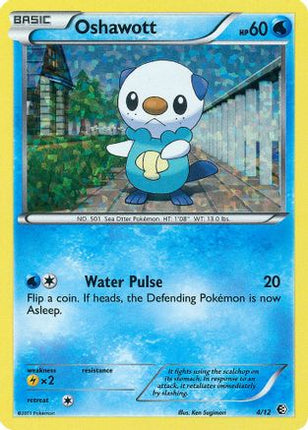 Oshawott - 4/12 [McDonald's Promos 2011] Holofoil