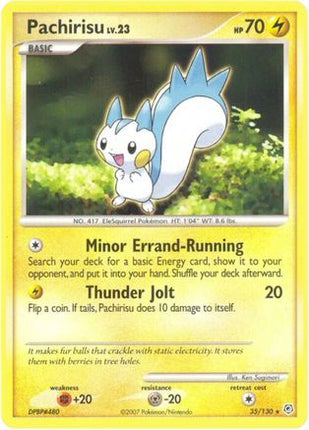 Pachirisu - 35/130 [Diamond and Pearl] Reverse Holofoil