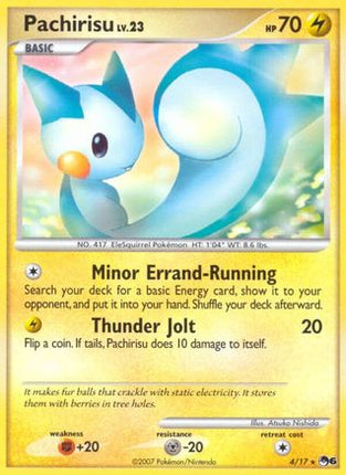 Pachirisu - 4/017 [POP Series 6] Holofoil