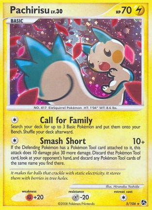 Pachirisu - 5/106 [Great Encounters] Holofoil