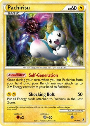 Pachirisu - 18/95 [Call of Legends] Holofoil