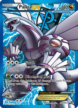 Palkia EX (Team Plasma) (100 Full Art) - 100/106 [Plasma Blast] Holofoil