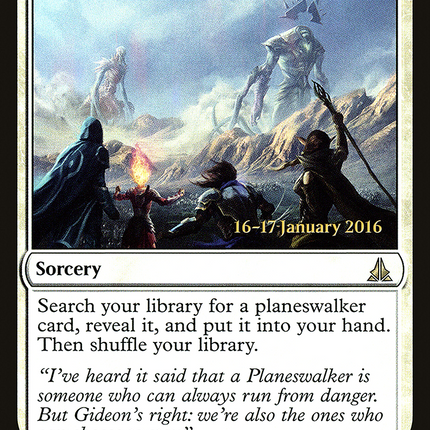 Call the Gatewatch [Oath of the Gatewatch Promos] Prerelease Foil