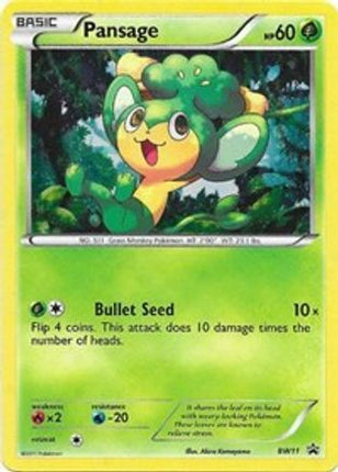 Pansage - BW11 - null/null [Black and White Promos] Holofoil