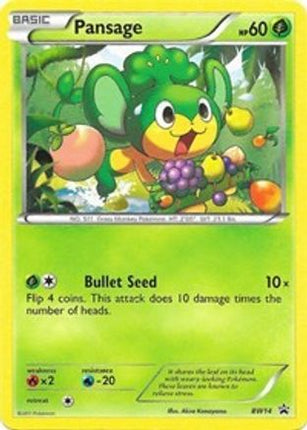 Pansage - BW14 - null/null [Black and White Promos]